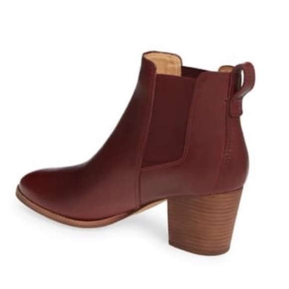 Madewell Regan Pull-On Boot - Dark Cabernet Size 9 - Picture 7 of 13